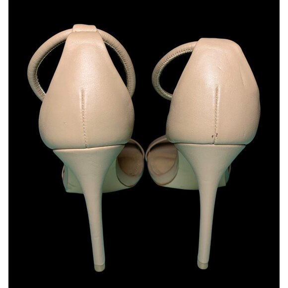 Steve Madden Soph Heel Shoes Women's Beige Size 7.5M - Picture 4 of 7